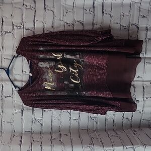 New York 3/4 sleeve shirt